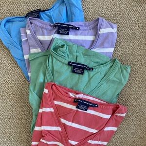 Polo v-neck cotton t-shirts